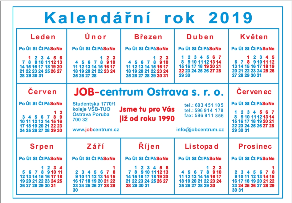 Kalend 2019