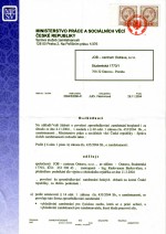 Licence agentury prce od MPSV R strana 1